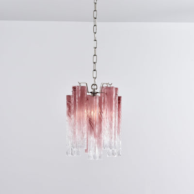 Lioroella Chandelier Pink Gradient Murano Glass