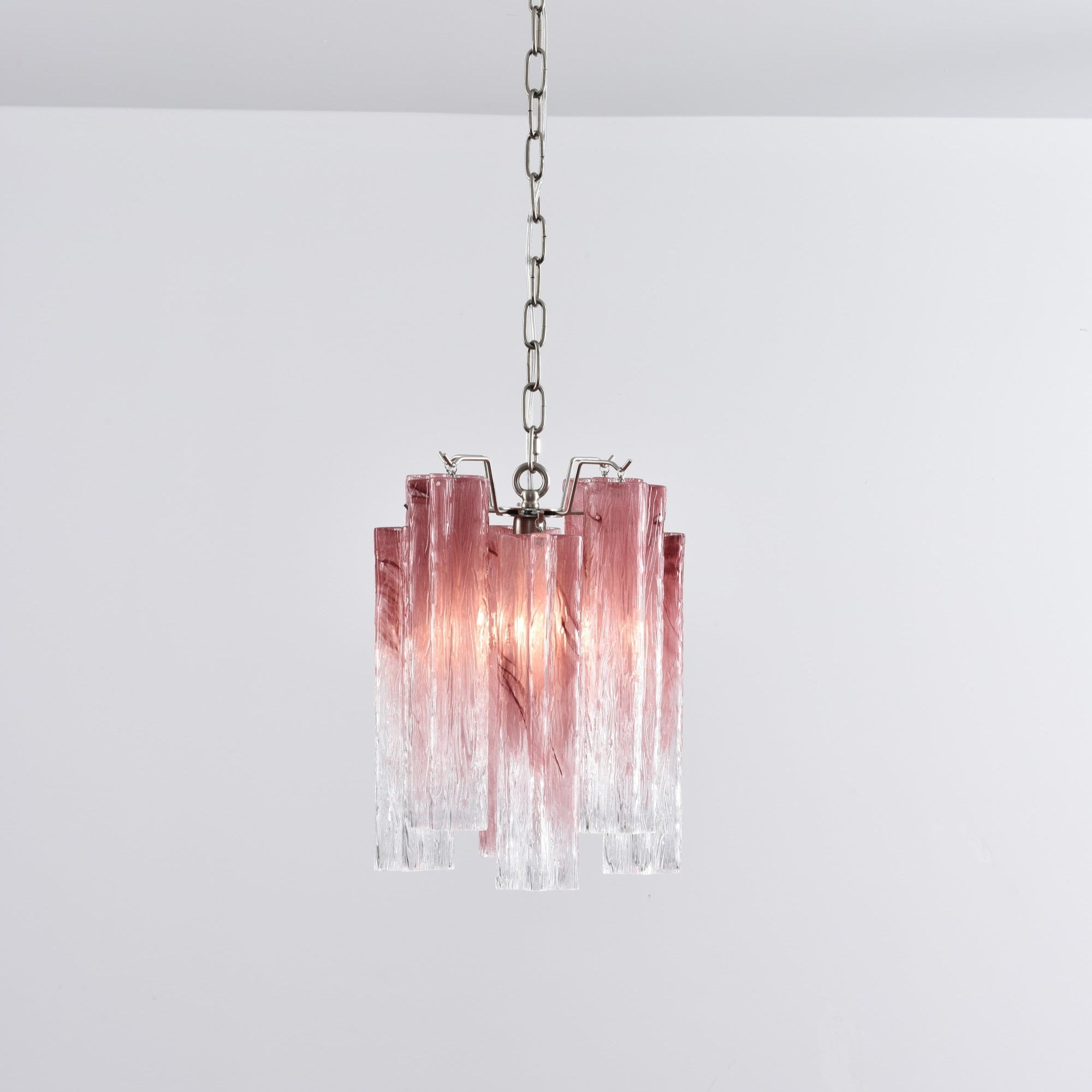 Lioroella Chandelier Pink Gradient Murano Glass