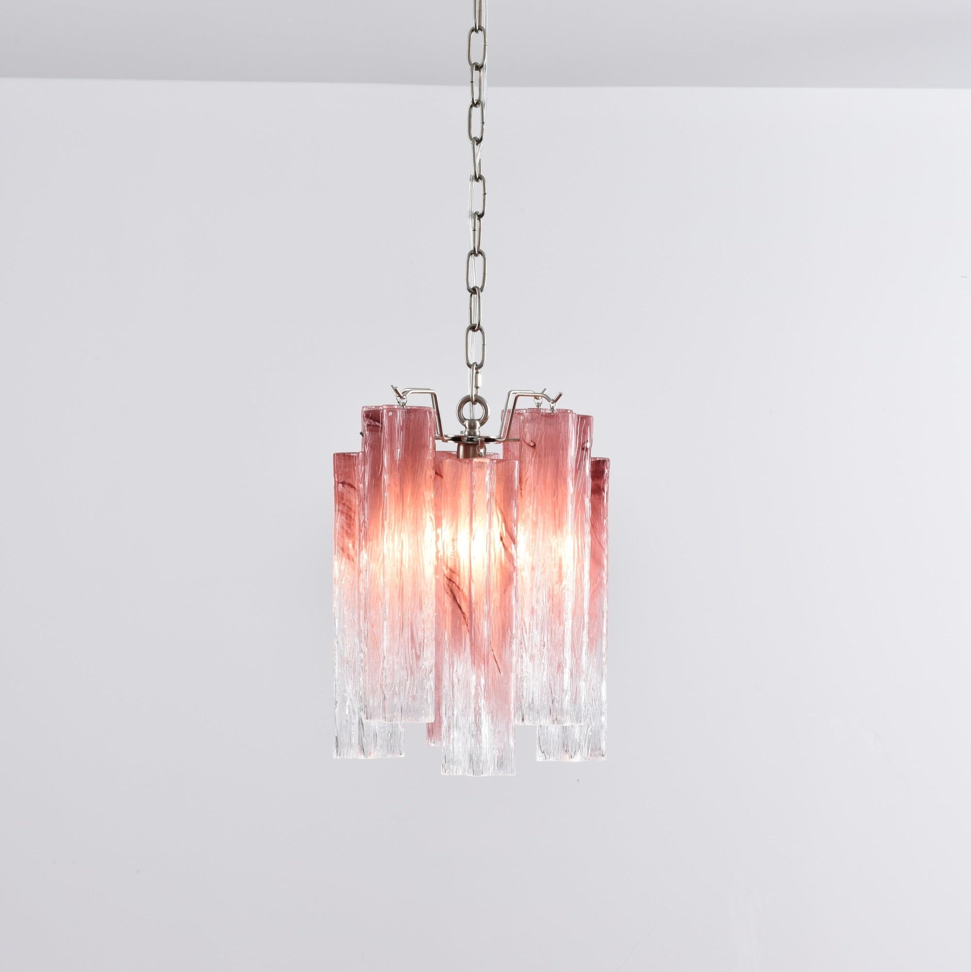Lioroella Chandelier Pink Gradient Murano Glass