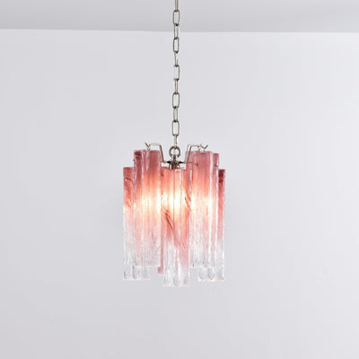 Lioroella Chandelier Pink Gradient Murano Glass