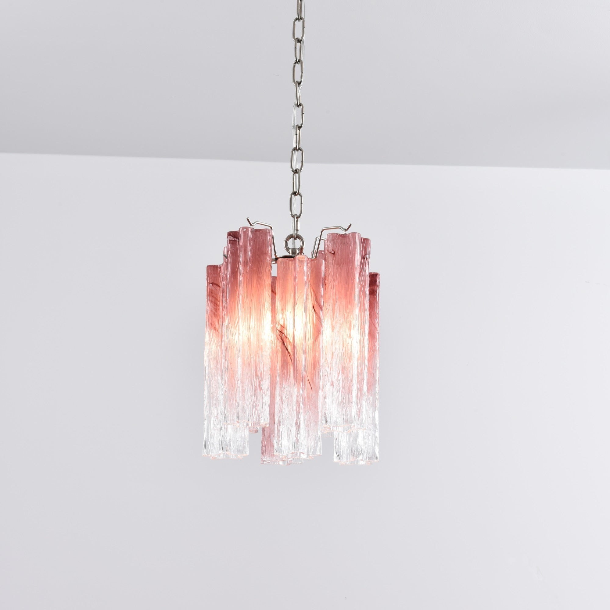 Lioroella Chandelier Pink Gradient Murano Glass
