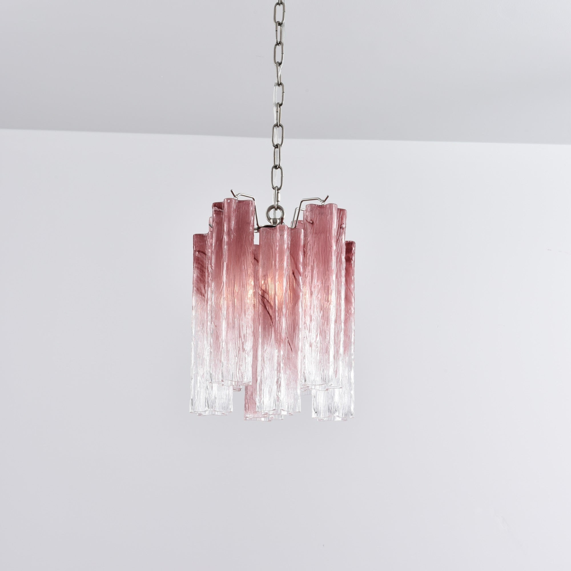 Lioroella Chandelier Pink Gradient Murano Glass