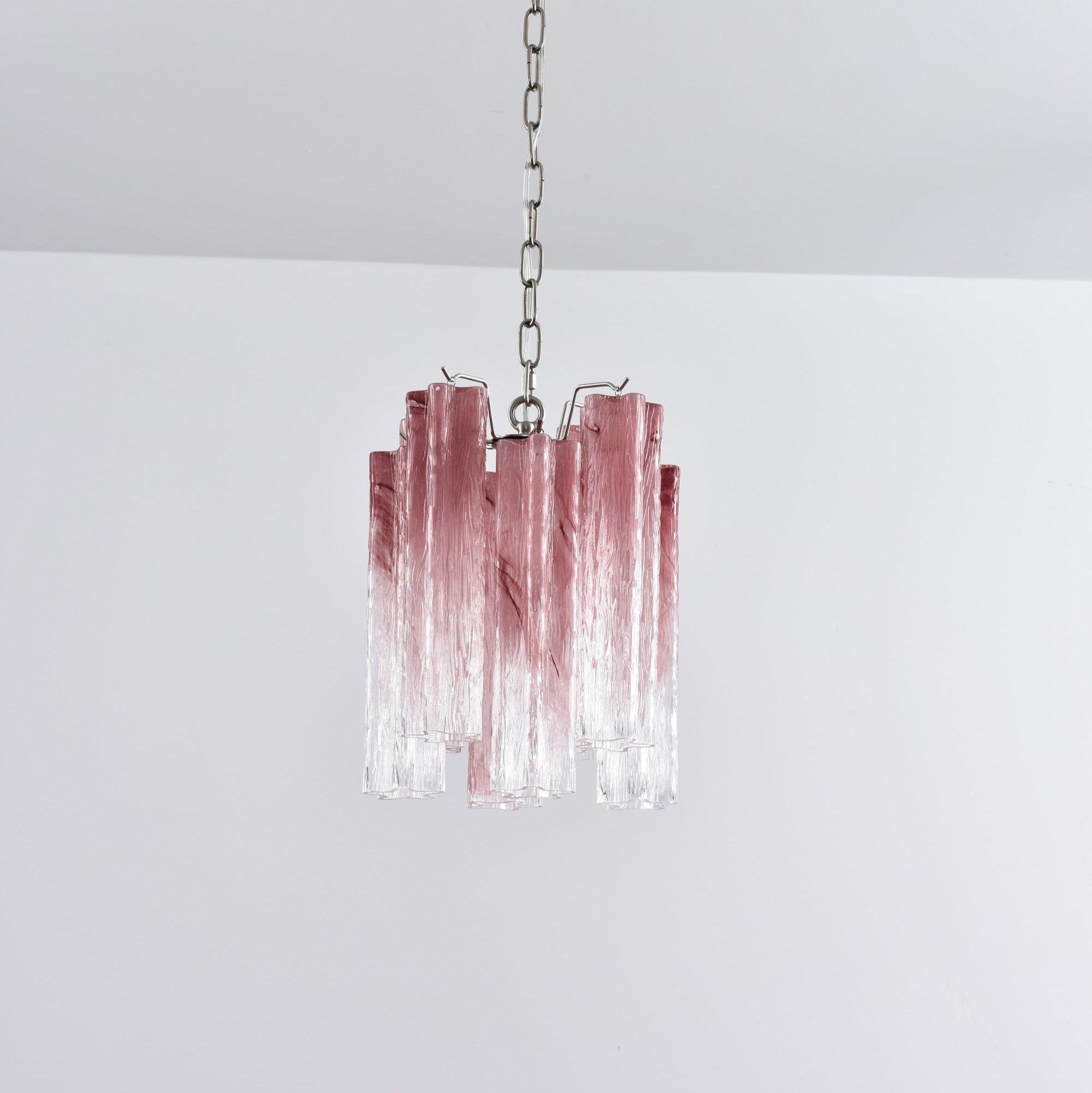Lioroella Chandelier Pink Gradient Murano Glass