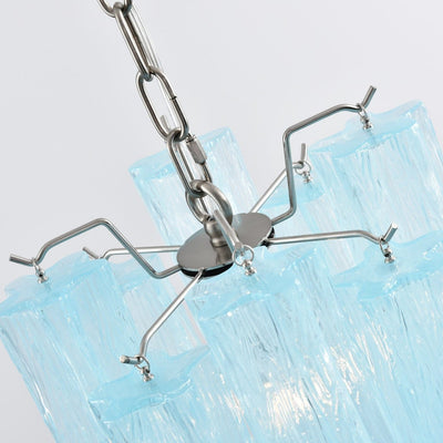 Lioroella Chandelier Pink Gradient Murano Glass