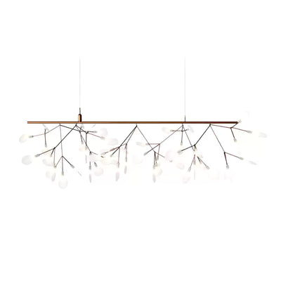 Auroreon Chandelier Rose Gold Firefly LED Branch