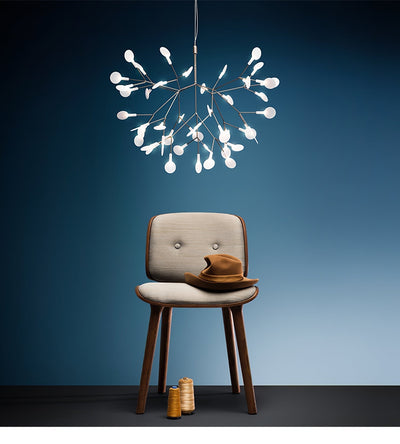Auroreon Chandelier Rose Gold Firefly LED Branch