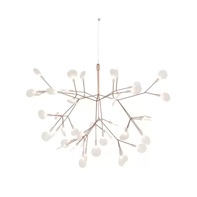 Auroreon Chandelier Rose Gold Firefly LED Branch