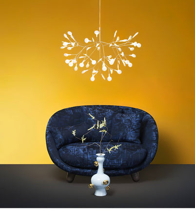 Auroreon Chandelier Rose Gold Firefly LED Branch