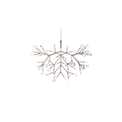 Auroreon Chandelier Rose Gold Firefly LED Branch