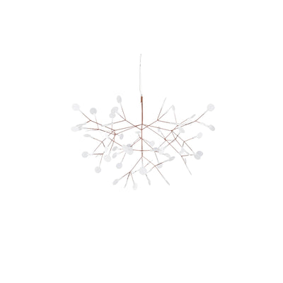 Auroreon Chandelier Rose Gold Firefly LED Branch