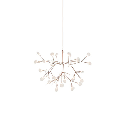 Auroreon Chandelier Rose Gold Firefly LED Branch