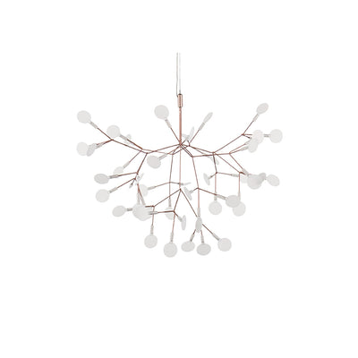 Auroreon Chandelier Rose Gold Firefly LED Branch