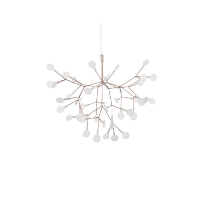 Auroreon Chandelier Rose Gold Firefly LED Branch
