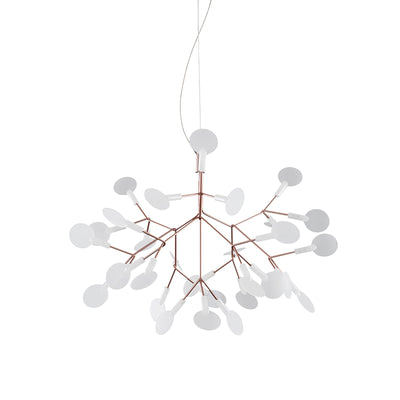 Auroreon Chandelier Rose Gold Firefly LED Branch