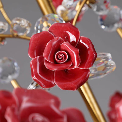 Miraridge Crystal Floral Chandelier