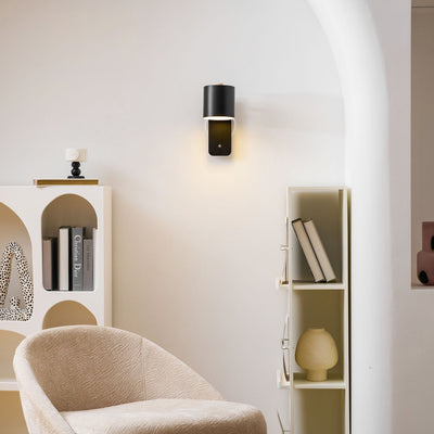 Solley Rotatable Cylinder Rechargeable Indoor Wall Light