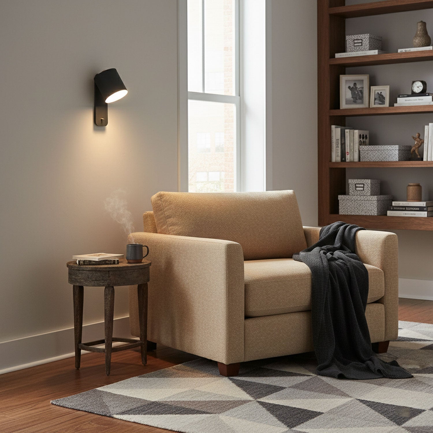 Lumiford Rotatable Cylinder Indoor Wall Light