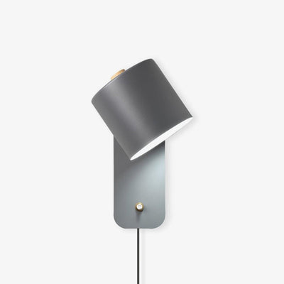 Ravenford Rotatable Cylinder Plug In Indoor Wall Light