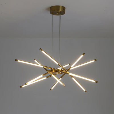 Lustra Chandelier Rotatable LED Modern - Neutral Decor