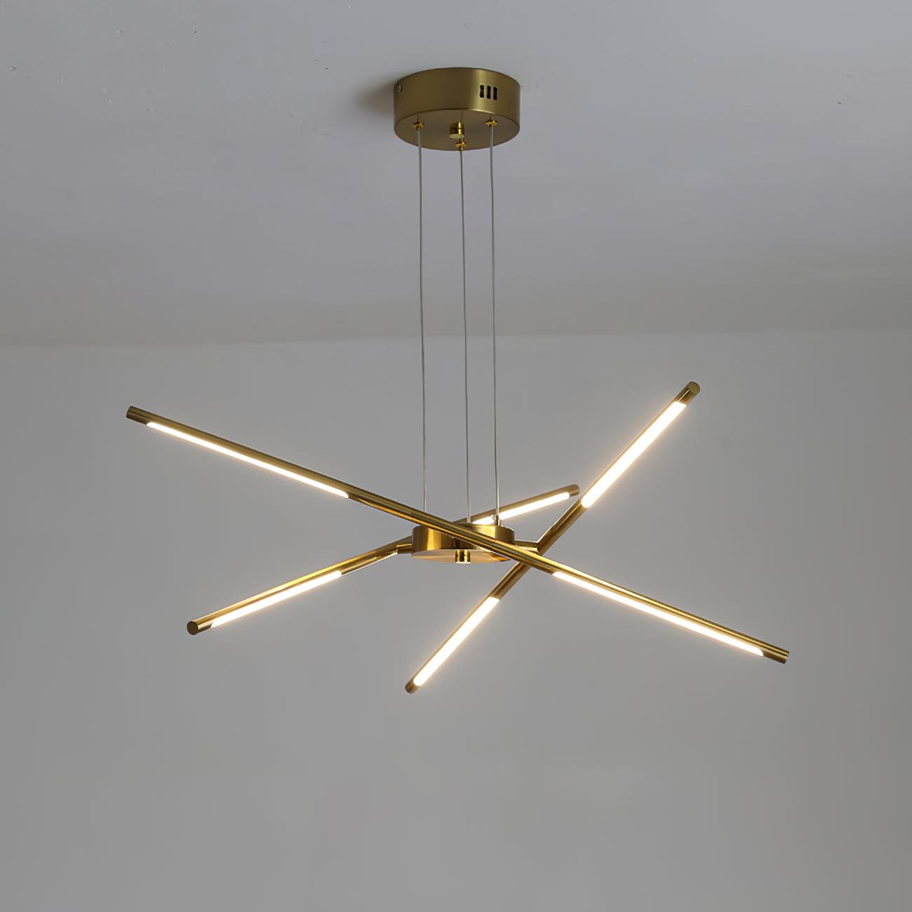 Lustra Chandelier Rotatable LED Modern - Neutral Decor