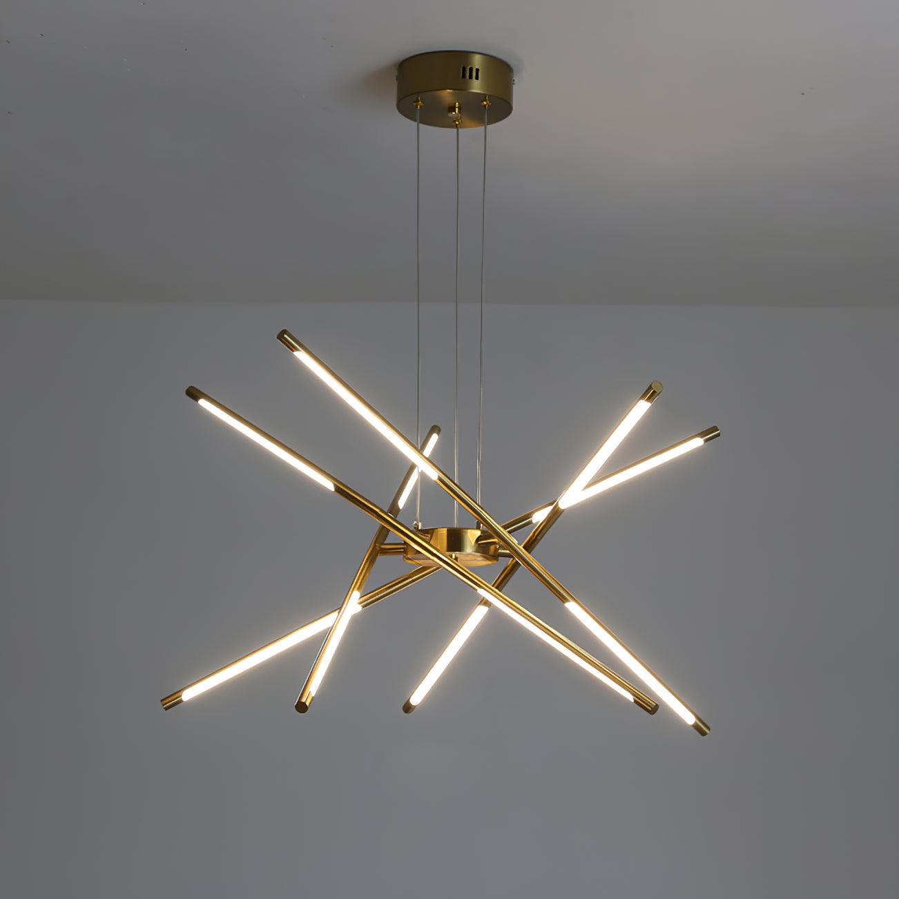 Lustra Chandelier Rotatable LED Modern - Neutral Decor