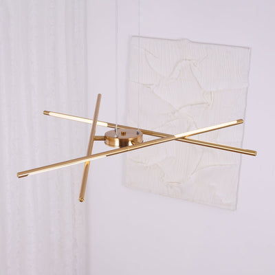Lustra Chandelier Rotatable LED Modern - Neutral Decor