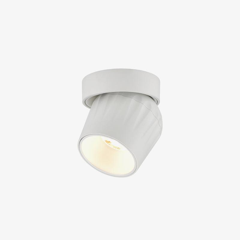 Keveny Spotlight Aluminum Ribbed Rotatable Minimalist