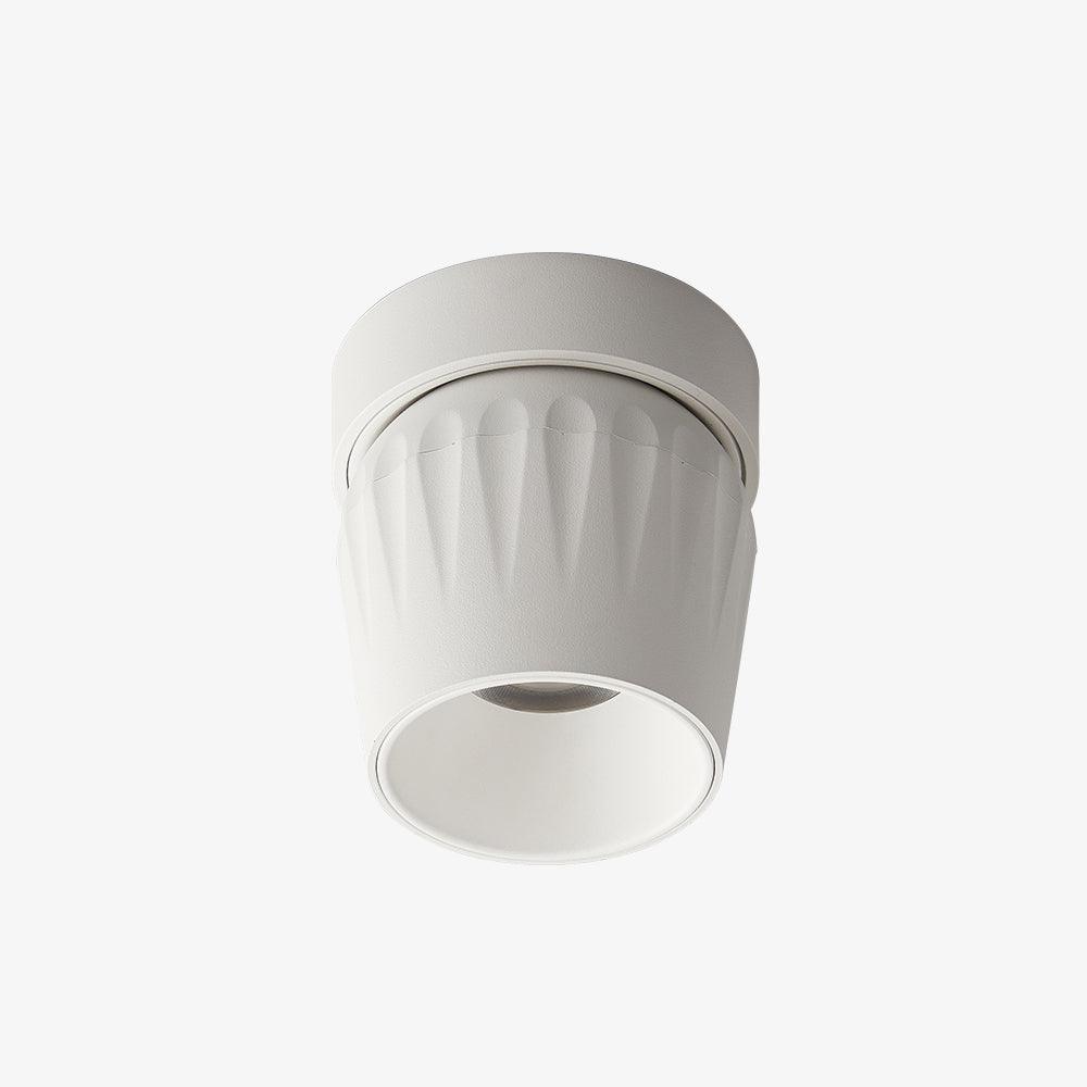 Keveny Spotlight Aluminum Ribbed Rotatable Minimalist