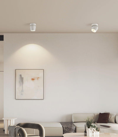 Keveny Spotlight Aluminum Ribbed Rotatable Minimalist