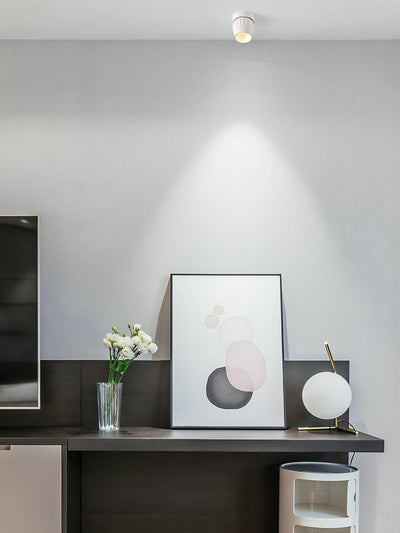 Keveny Spotlight Aluminum Ribbed Rotatable Minimalist
