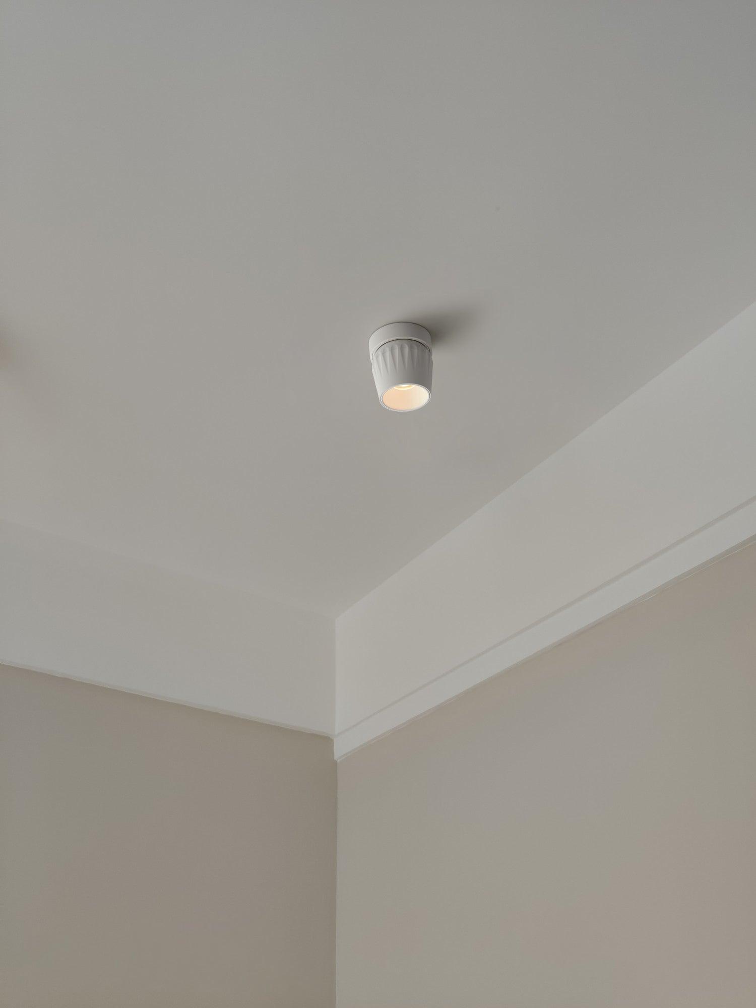 Keveny Spotlight Aluminum Ribbed Rotatable Minimalist