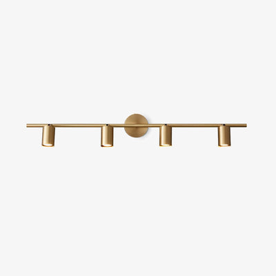 Grover Rotatable Brass Spotlight Wall Light