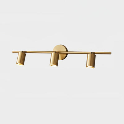 Grover Rotatable Brass Spotlight Wall Light