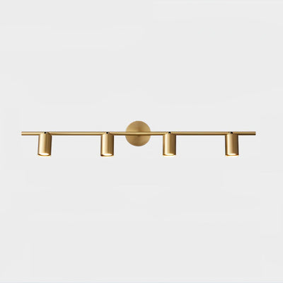 Grover Rotatable Brass Spotlight Wall Light