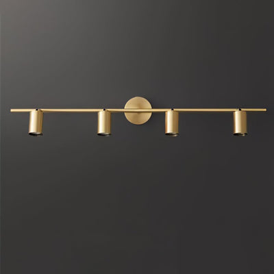 Grover Rotatable Brass Spotlight Wall Light