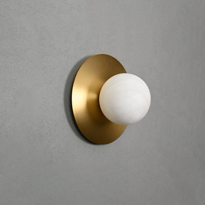 Eirueria Alabaster Orb Sconce