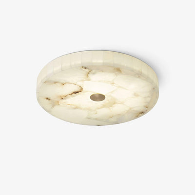 Ciphayra Round Mosaic  Alabaster Ceiling Light