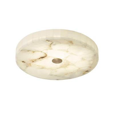 Ciphayra Round Mosaic  Alabaster Ceiling Light