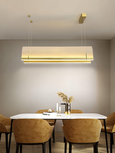 Cevinen Linear Gold Pendant Light