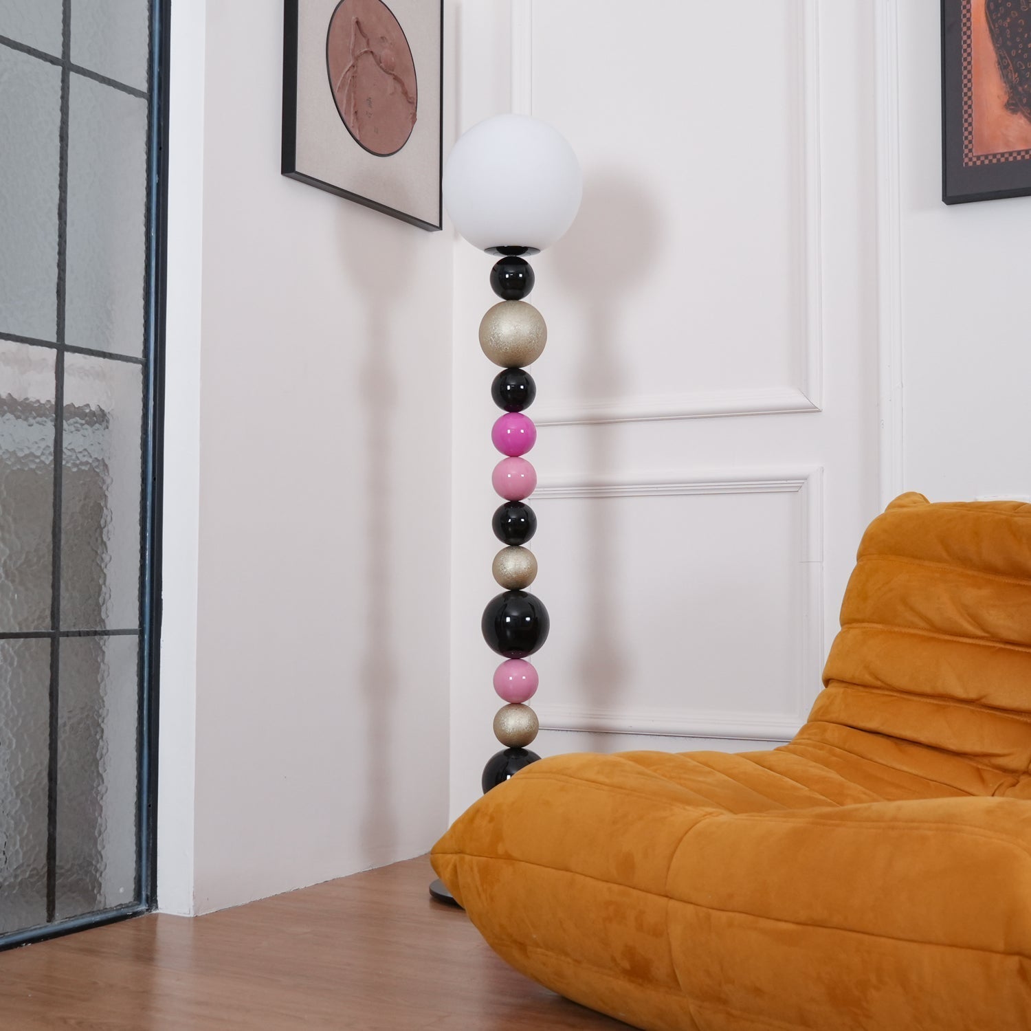 Kaleido Round Balls Stacking Floor Lamp