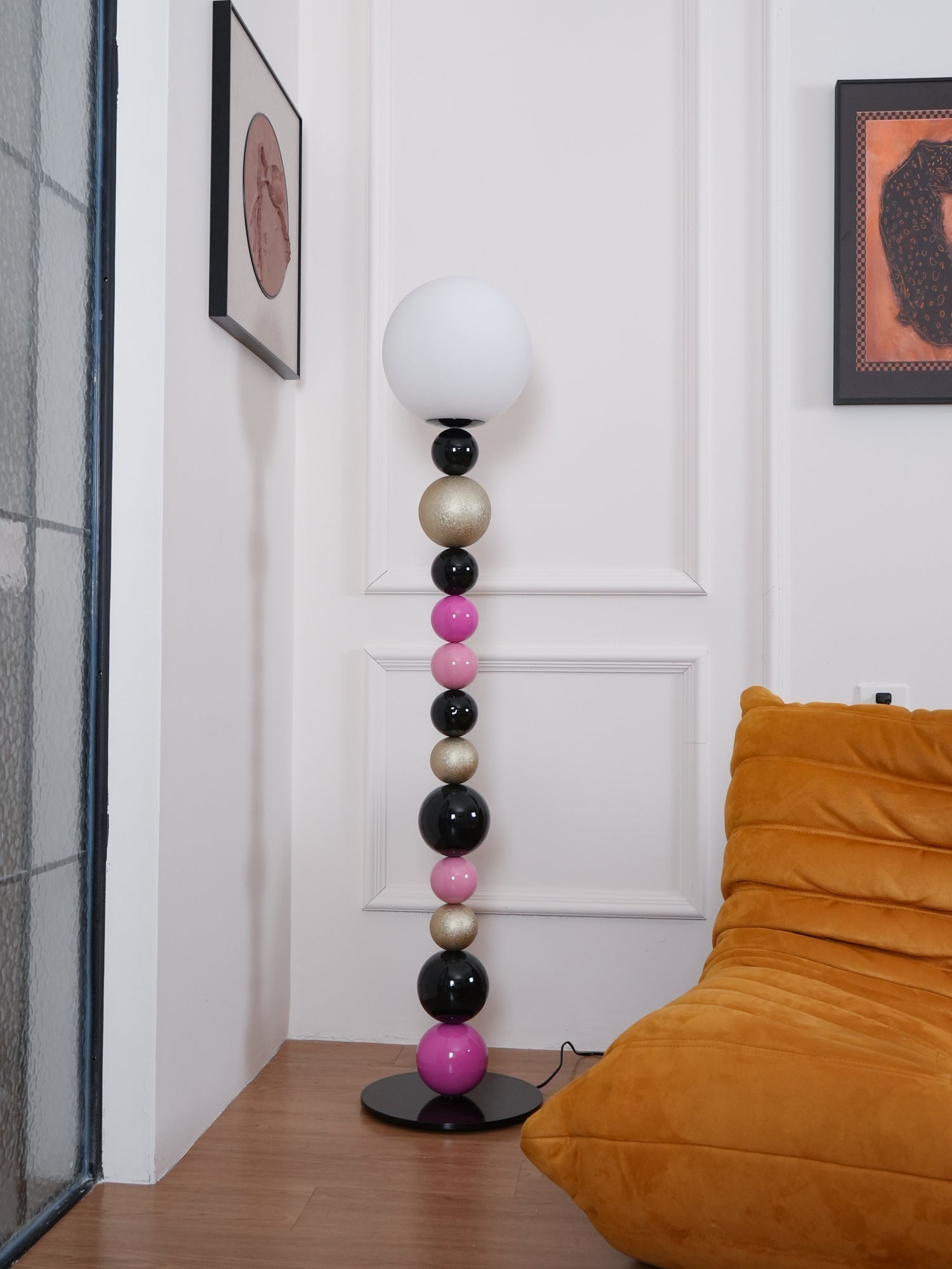 Kaleido Round Balls Stacking Floor Lamp
