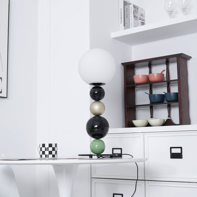 Orbital Balls Stacking Table Lamp