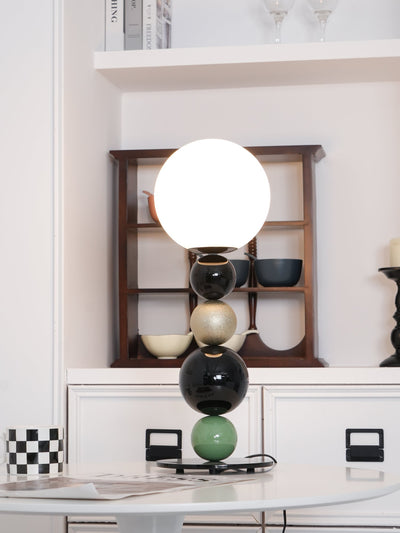 Orbital Balls Stacking Table Lamp