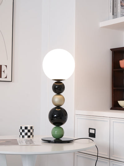 Orbital Balls Stacking Table Lamp