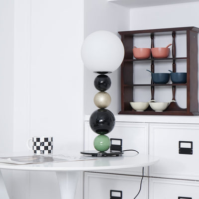 Orbital Balls Stacking Table Lamp