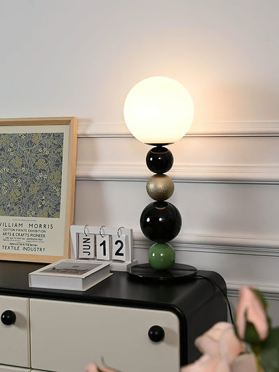 Orbital Balls Stacking Table Lamp
