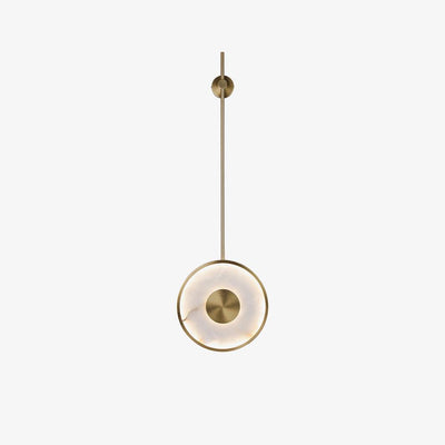 Vevelila Minimalist Alabaster Pendant Light - Neutral Decor