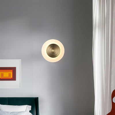 Pyrron Round Moon Wall Lamp