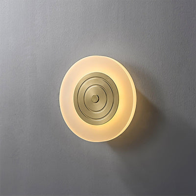 Pyrron Round Moon Wall Lamp