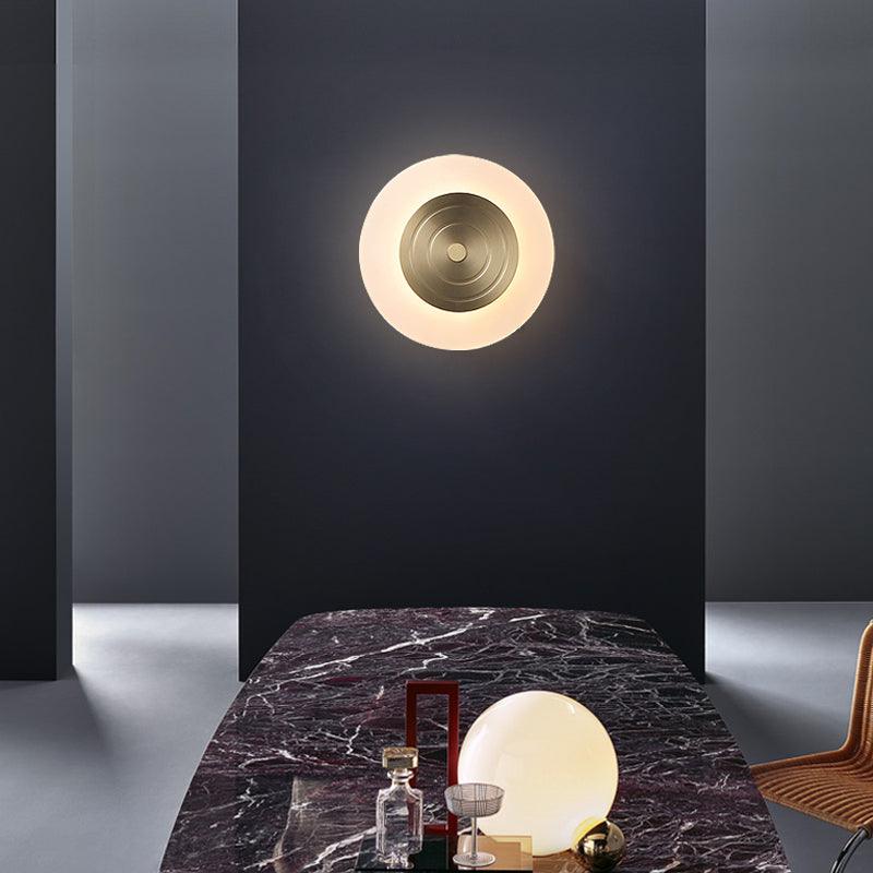 Pyrron Round Moon Wall Lamp